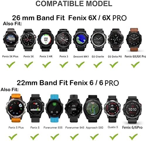 KDEGK 22mm Watchband pre Garmin Forerunner 945 935 Fenix 5 5plus Fenix 6 Pro Silicone Smart Watch Band Quick