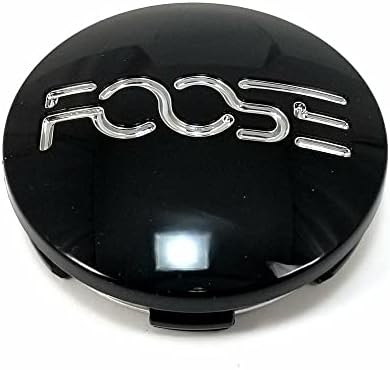 Foose Wheels 1001-13B 1001-13 lesklá čierna 2,47 stredová krytka