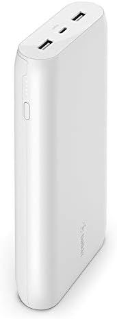 Belkin BoostCharge 20k mAh Power Bank, Prenosná nabíjačka USB-C, nabíjačka telefónu batéria pre iPhone 14, iPhone