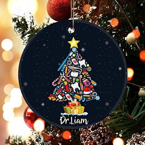 Zubár Vianočný Strom Ornament, Zubné Život Ornament, Vianočné Zubár Ornament, Zubné Vianočné Ornament Dekorácie