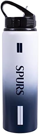 Tottenham Hotspur Team Merchandise 750ml hliníková fľaša Fade, biela