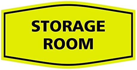 Značky ByLITA Fancy Storage Room Sign-Malé