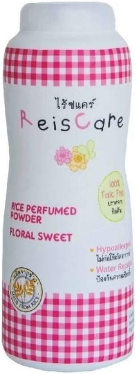 Reiscare Baby Powder Rice parfumovaná Kvetinová sladká má práškovú textúru, hladkú. bez mastenca, vďaka čomu