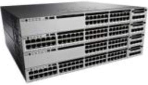 Cisco Catalyst ws-c3850-48f-l Layer 3 Switch-repasované-zvládnuteľné - 3 podporované vrstvy-1U Hi