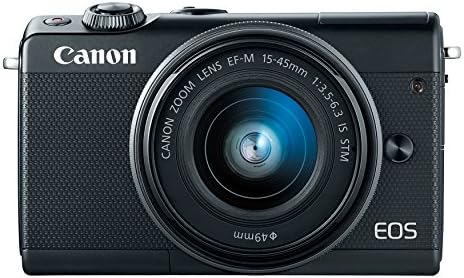 Bezzrkadlovka Canon EOS M100 s objektívom 15-45 mm-povolené Wi-Fi, Bluetooth a NFC