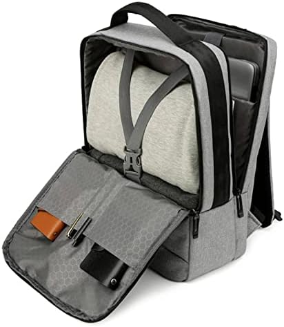 S USB nabíjacím portom dvojvrstvový obchodný batoh počítačová Školská taška kabelka ležérny batoh