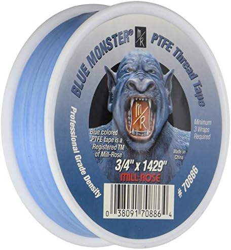 Millrose k dispozícii Mill-Rose 70886 Blue Monster PTFE tesniaca páska na potrubie, 3/4 palca x 1429 palcov