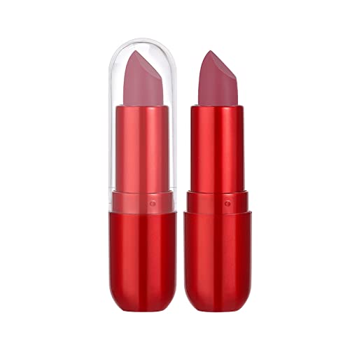 Wgust Lip Color dlhotrvajúci rúž s make-upom na pery zamatový dlhotrvajúci vysoký Pigment nahý Vodeodolný Lesk