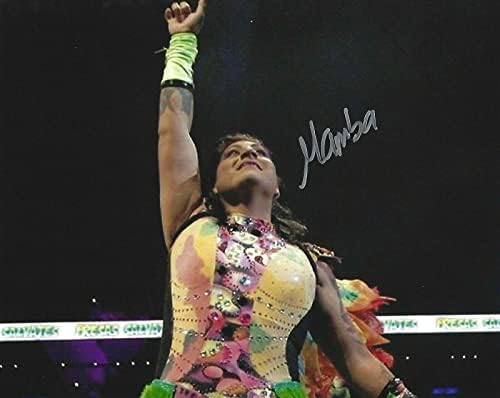 Mamba podpísaná Fotografia 8x10 AAA Lucha Libre Exotico Wrestling Picture Autograph 5-Autogramované wrestlingové