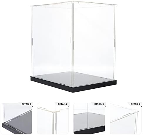 Cabilock Náušnice organizér Box Clear vitrína akrylové vitrína rukavice vitrína clear display show case akryl